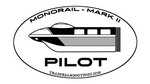 DLR - Monorail Pilot Sticker