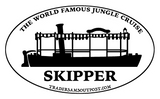 Marathon Style Jungle Cruise Skipper Bumper Sticker