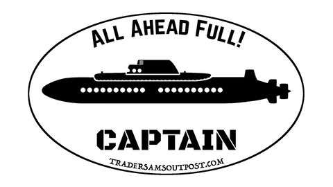 DLR Submarine Voyage Captain Sticker