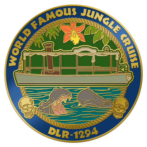 DLR-1294 Jungle Cruise Challenge Coin