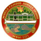 WDW Jungle Cruise Challenge Coin Front Side