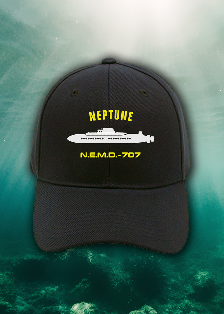 Submarine top baseball caps