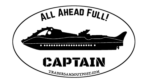 WDW 20KLUTS Captain Sticker