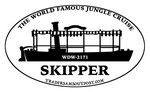 WDW-2171 Jungle Cruise Skipper Sticker