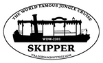 WDW-2201 Jungle Cruise Skipper Sticker